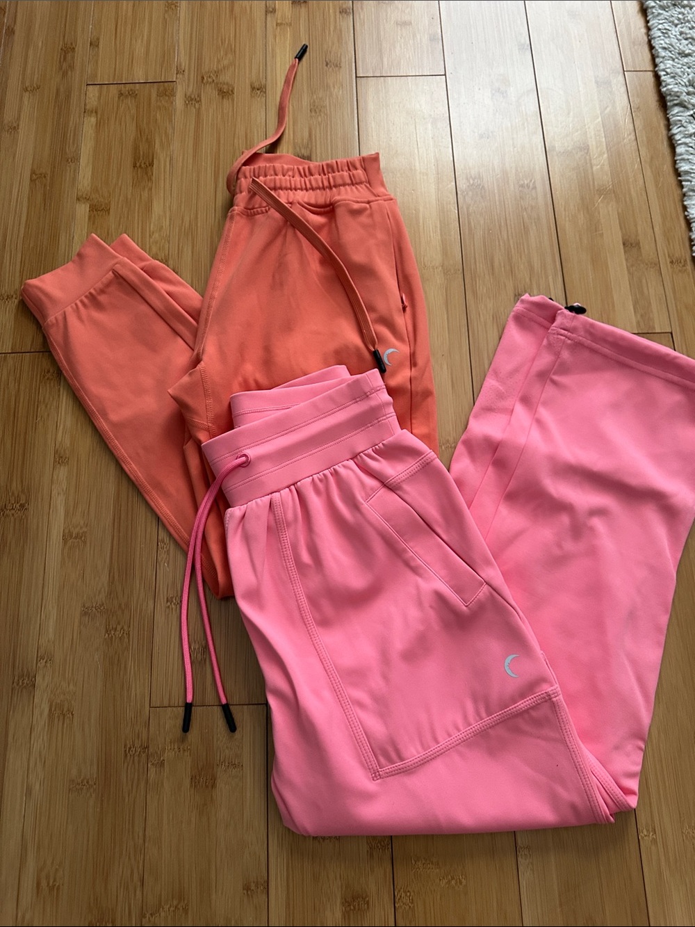Girls' Coral and Pink Jogger  - Kids Bottoms